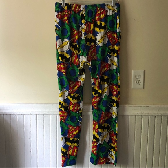 Justice League Super Hero PJ Pants - Picture 2 of 4